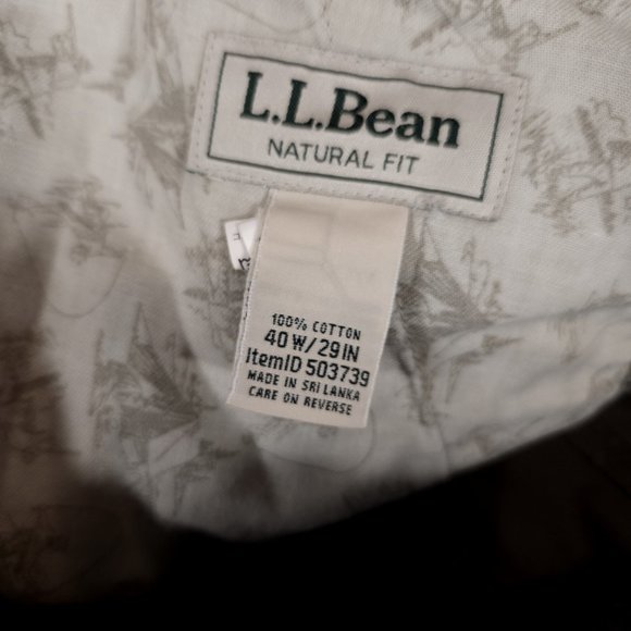L.L. Bean Allagash Cargo Hiking Pants Mens 40x29 (~27) Gray Outdoors 503739 - Picture 12 of 14